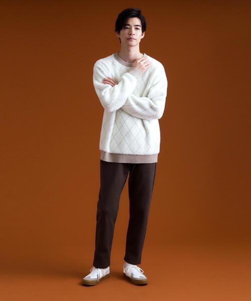 THE SHOP TK （ザ ショップ ティーケー ）の「スマートムーブイージーパンツ WARM 【裏起毛/360°ストレッチ/洗濯機OK】（その他パンツ・メンズ・ブラック/ダークグレー/ベージュ/ブラウン系その他・02/01/03/04/05）」の16枚目の写真
