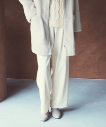 STRAWBERRY-FIELDS | プルックツイル_タックイージーパンツ(スラックス)