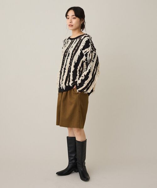 CRAFT STANDARD BOUTIQUE(クラフトスタンダードブティック)の「ウエストコードハーフパンツ◆(その他パンツ・レディース・グレー/ブラウン/ブラック・M/L)」の17枚目の写真