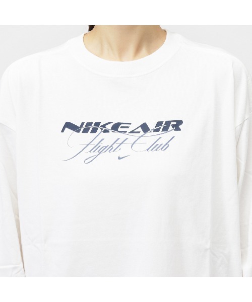NIKE（ナイキ）の「ナイキ NIKE ナイキ  NSW OC トラベル S/S Tシャツ（Tシャツ/カットソー・レディース・ブラック/ホワイト・M/L）」の5枚目の写真