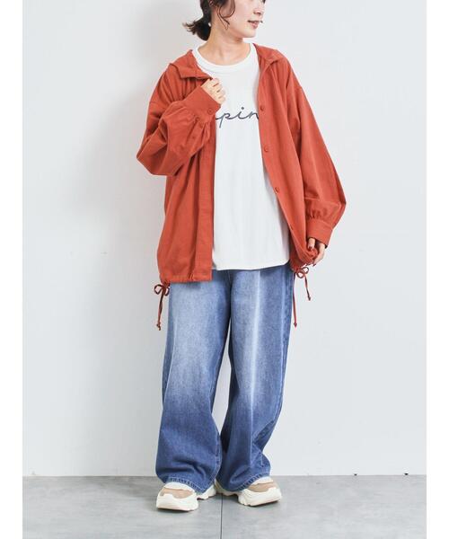 SM2(エスエムツー)の「アソートロゴロンT(Tシャツ/カットソー・レディース・オフホワイト/チャコールグレー/キナリ・F)」の19枚目の写真
