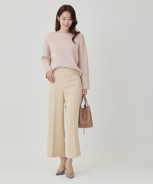 手洗い可】ストレートワイドパンツ（その他パンツ）｜COUP DE CHANCE