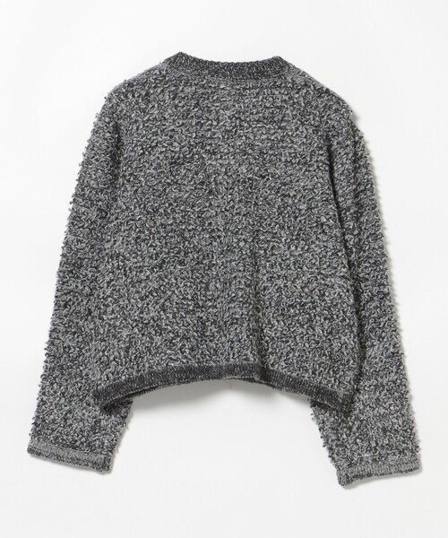 BEAMS HEART(ビームスハート)の「ループ編み カーディガン(カーディガン/ボレロ・レディース・サックスブルー/ブラック/ベージュ・FREE)」の17枚目の写真