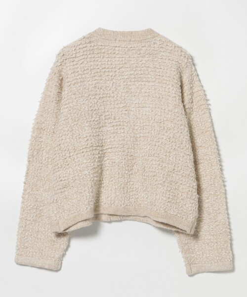 BEAMS HEART(ビームスハート)の「ループ編み カーディガン(カーディガン/ボレロ・レディース・サックスブルー/ブラック/ベージュ・FREE)」の20枚目の写真