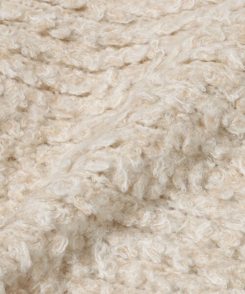 BEAMS HEART(ビームスハート)の「ループ編み カーディガン(カーディガン/ボレロ・レディース・サックスブルー/ブラック/ベージュ・FREE)」の21枚目の写真