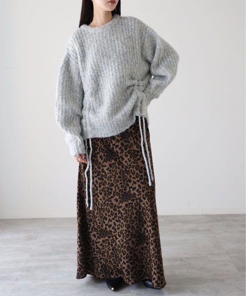 model：164cm. 着用サイズ：FREE