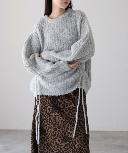model：164cm. 着用サイズ：FREE