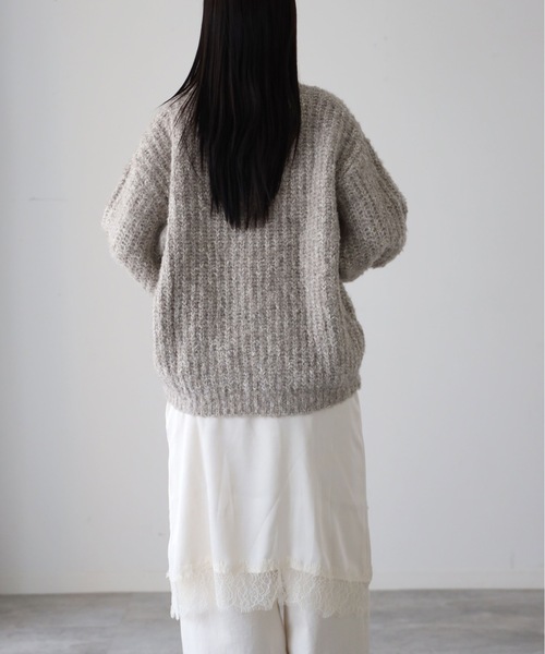 model：164cm. 着用サイズ：FREE
