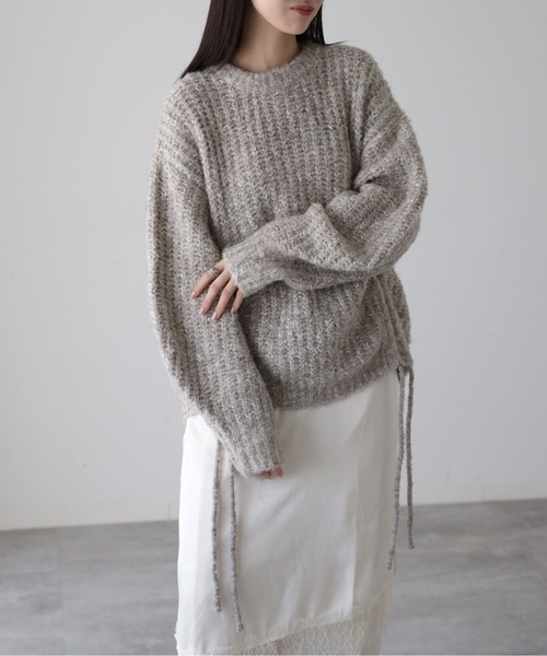 model：164cm. 着用サイズ：FREE