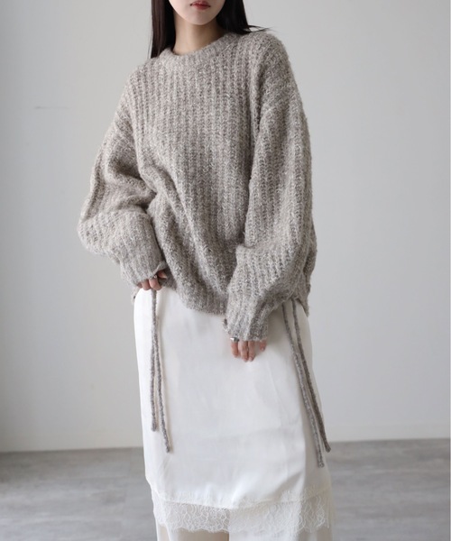 model：164cm. 着用サイズ：FREE
