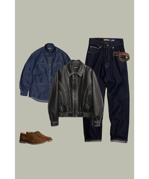 FRIZMWORKS（フリズムワークス）の「OG SELVEDGE ANKLE DENIM PANTS _ INDIGO（デニムパンツ・メンズ・その他・SMALL/MEDIUM/LARGE/X-LARGE）」の4枚目の写真