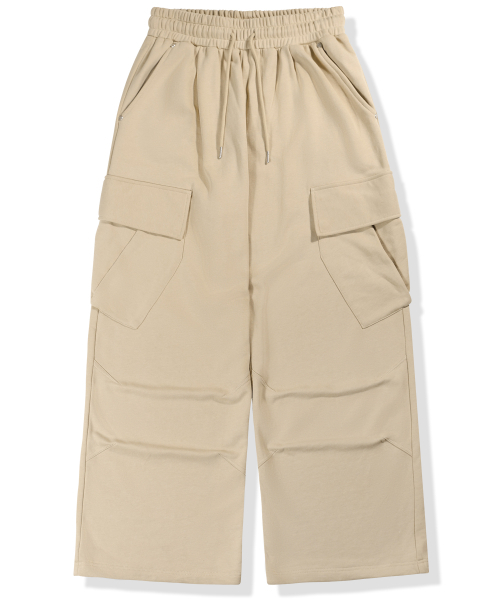 GUBIN(グビン)の「オーバーポケットダートスウェットパンツ(スウェットパンツ・レディース・その他・SMALL/MEDIUM/LARGE)」の1枚目の写真