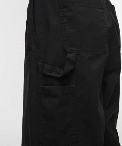 MUSINSA STANDARD WOMAN（ムシンサスタンダードウーマン）の「ウィメンズワイドカーペンターパンツ[ブラック]（その他パンツ・レディース・その他・30/24/25/26/27/28/29）」の4枚目の写真