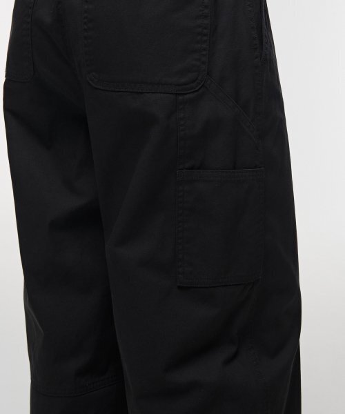 MUSINSA STANDARD WOMAN（ムシンサスタンダードウーマン）の「ウィメンズワイドカーペンターパンツ[ブラック]（その他パンツ・レディース・その他・30/24/25/26/27/28/29）」の5枚目の写真
