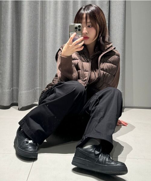 MUSINSA STANDARD WOMAN（ムシンサスタンダードウーマン）の「ウィメンズワイドカーペンターパンツ[ブラック]（その他パンツ・レディース・その他・30/24/25/26/27/28/29）」の18枚目の写真