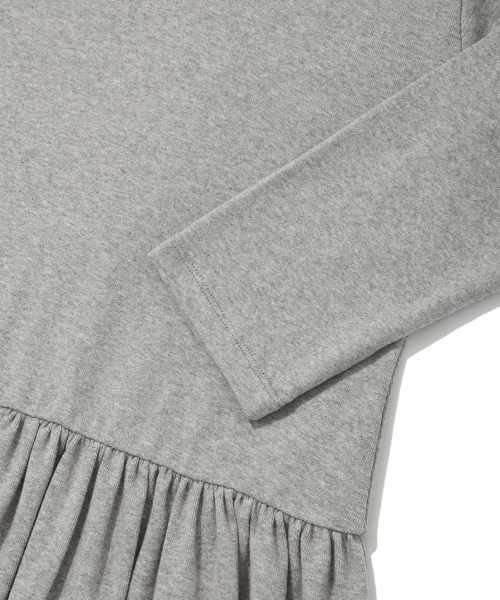 Retriever Club（レトリーバークラブ）の「RUFFLE HOODIE [GRAY]（Tシャツ/カットソー・レディース・その他・SMALL/MEDIUM）」の6枚目の写真