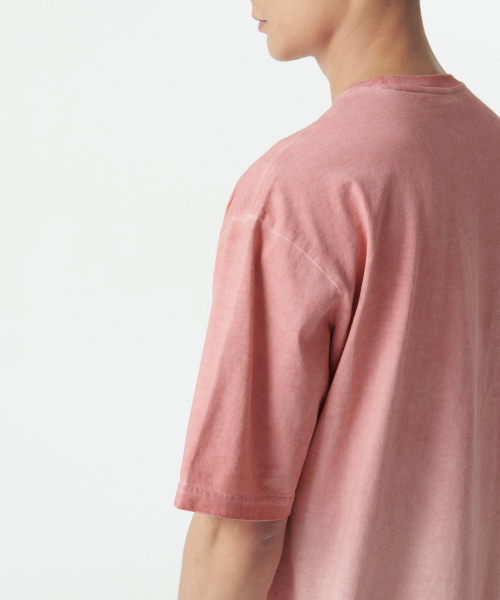 MUSINSA STANDARD（ムシンサスタンダード）の「グラデーションリラックスクルーネックTシャツ[デザートピンク]（Tシャツ/カットソー・メンズ・その他・XXX-LARGE/LARGE/MEDIUM/SMALL/X-LARGE/XX-LARGE）」の5枚目の写真