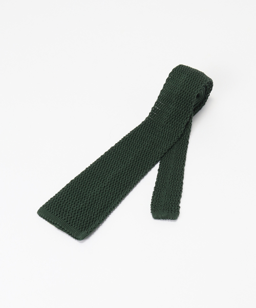 EDIFICE（エディフィス）の「MEIAS(メイアス) 別注 ニット タイ（ネクタイ・メンズ・ブラック/チャコールグレー/グリーン/オレンジ・FREE）」の7枚目の写真