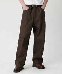 TRILLION（トリリオン）の「Washing Stitch Denim Pants (BLOWN)（デニムパンツ）」