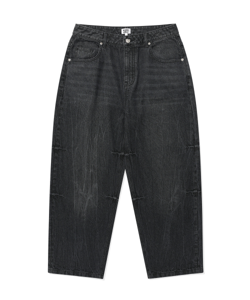 Wacky WiLLy(ワッキーウィリー)の「バルーンフィットデニムパンツブラック(デニムパンツ・レディース・その他・SMALL/MEDIUM/LARGE)」の1枚目の写真