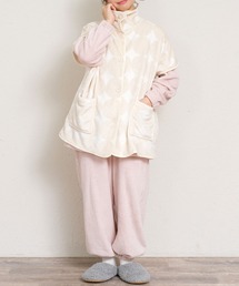 MARAI（マーライ）の「半袖ブランケットローブ 部屋着 着る毛布（ルームウェア/パジャマ）」