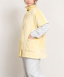 MARAI（マーライ）の「半袖ブランケットローブ 部屋着 着る毛布（ルームウェア/パジャマ）」