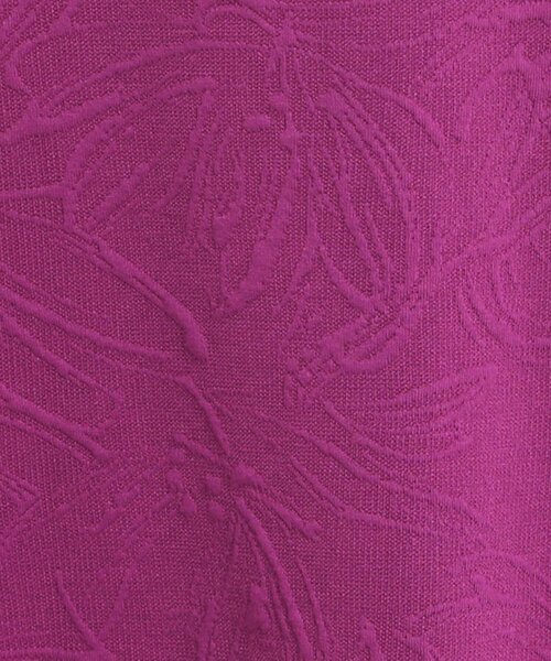 ITS'DEMO（イッツデモ）の「【手洗い可／セットアップ可】花柄ジャカードスカート（スカート・レディース・グリーン系/アイボリー/パープル系/ブラック・00）」の20枚目の写真