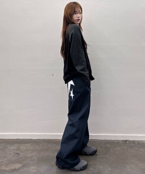 LUVISTRUE(ラヴイズトゥルー)の「GT STAR LR TEE(BROWN)(Tシャツ/カットソー・レディース・その他・FREE)」の5枚目の写真
