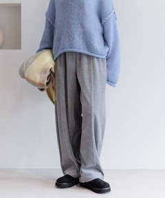 セールGRAMICCI&frasl;グラミチ ウールブレンド タックテーパードパンツ