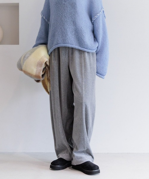 WEB限定]ベロアカーブパンツ（その他パンツ）｜BAYFLOW（ベイフロー