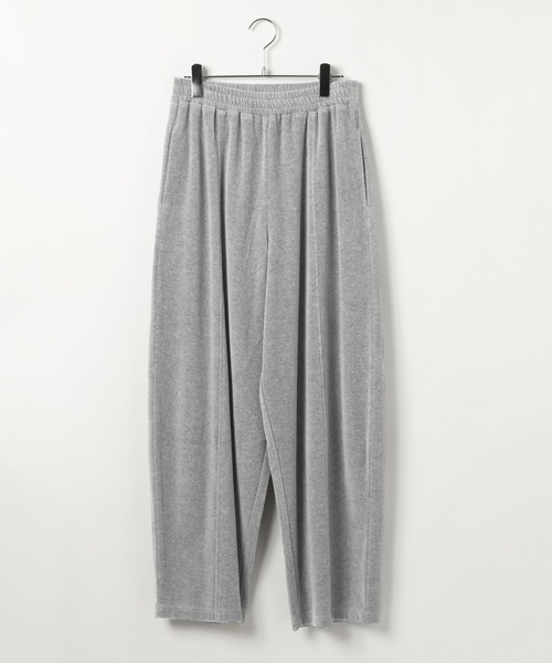 BAYFLOW（ベイフロー）の「[WEB限定]ベロアカーブパンツ（その他パンツ・レディース・ブラウン/チャコール・SMALL/MEDIUM）」の10枚目の写真