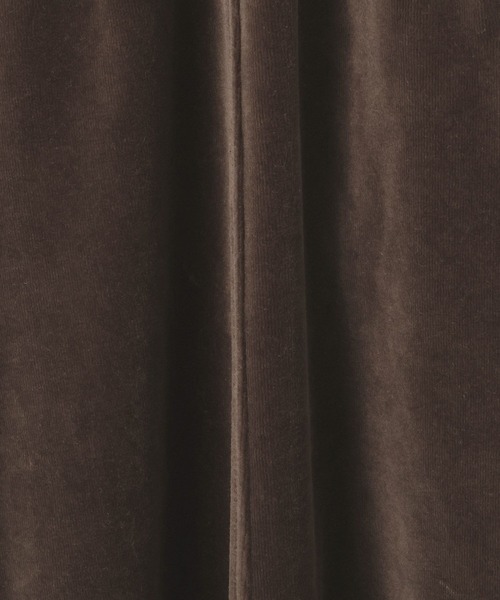 BAYFLOW（ベイフロー）の「[WEB限定]ベロアカーブパンツ（その他パンツ・レディース・ブラウン/チャコール・SMALL/MEDIUM）」の18枚目の写真