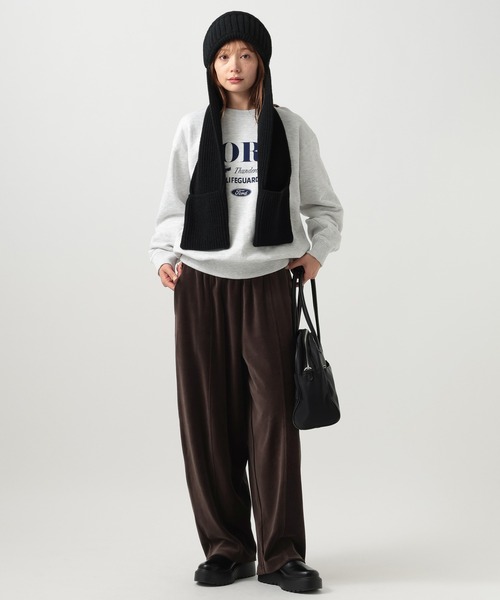 BAYFLOW（ベイフロー）の「[WEB限定]ベロアカーブパンツ（その他パンツ・レディース・ブラウン/チャコール・SMALL/MEDIUM）」の20枚目の写真