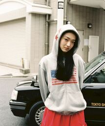 【Geek Office / ギークオフィス】WEBHOUSE / Web USA Hoodie Zip-up