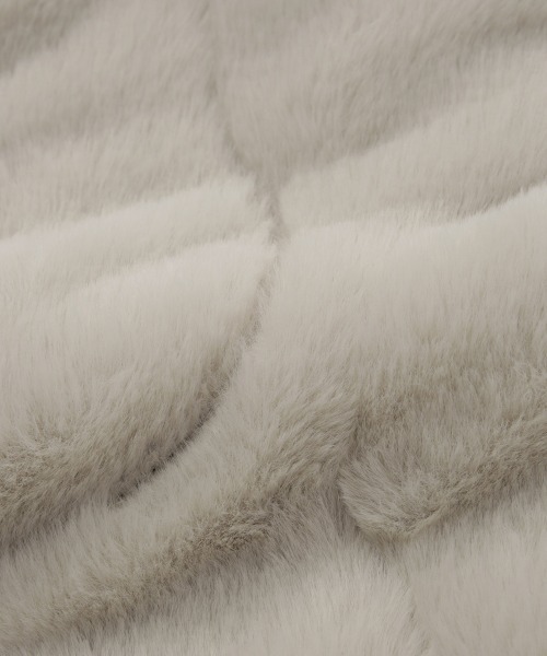 VICKY（ビッキー）の「ひょうたんキルトリバーシブルZIPジャケット（ノーカラージャケット・レディース・ブラック/ライトグレー・M）」の11枚目の写真