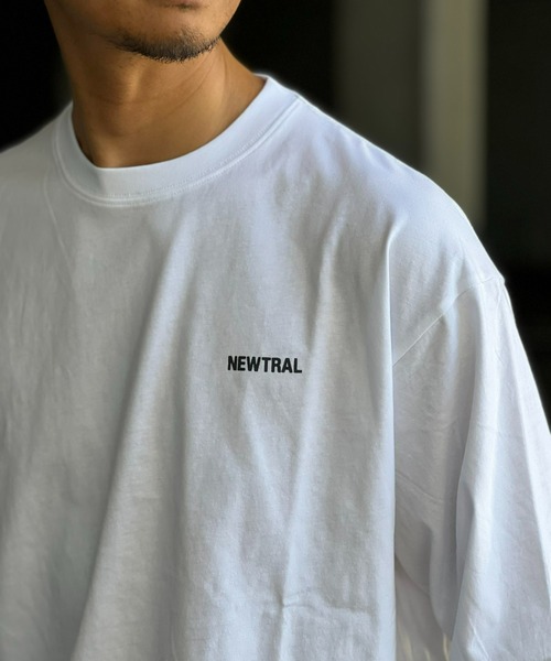 NEWTRAL（ニュートラル）の「【NEWTRAL】NEWTRAL_ Sleeve_Logo_LSTEE（Tシャツ/カットソー・メンズ・ブラック/ホワイト・MEDIUM/LARGE/X-LARGE）」の8枚目の写真