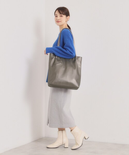 ITS'DEMO(イッツデモ)の「【A4対応】PUサブトート(トートバッグ・レディース・ブロンズ/ナチュラル/ブラック/ライトベージュ・00)」の12枚目の写真