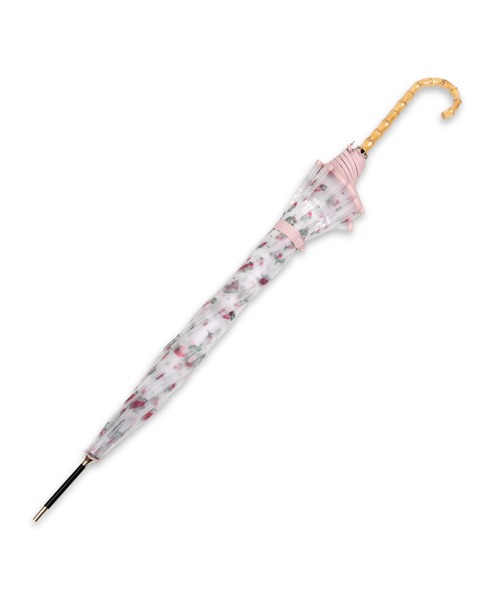 Cath Kidston(キャスキッドソン)の「TPU長傘 Rose Miniature(長傘・レディース・ライトピンク・FREE)」の6枚目の写真