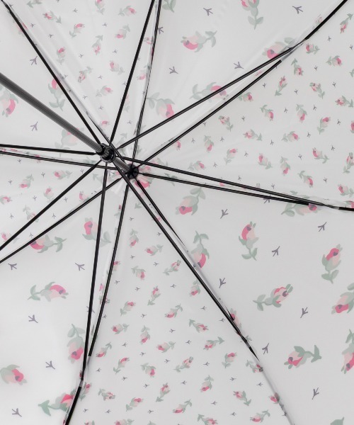 Cath Kidston(キャスキッドソン)の「TPU長傘 Rose Miniature(長傘・レディース・ライトピンク・FREE)」の9枚目の写真