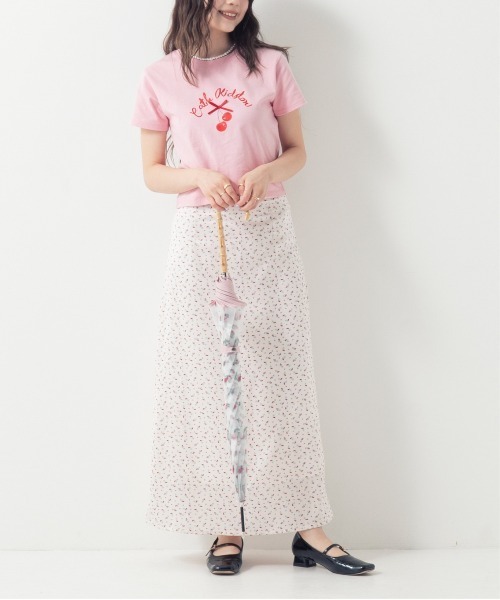 Cath Kidston(キャスキッドソン)の「TPU長傘 Rose Miniature(長傘・レディース・ライトピンク・FREE)」の3枚目の写真