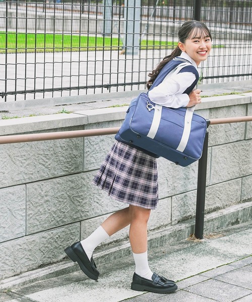 Honeys（ハニーズ）の「スクールベスト（ベスト・レディース・杢グレー/ネイビー/アイボリー/スミクロ・L/SS/S/M）」の12枚目の写真
