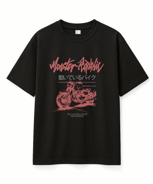 MONSTER REPUBLIC(モンスターリパブリック)の「モーターサイクルビンテージレッドTシャツブラック_8132(Tシャツ/カットソー・レディース・その他・SMALL/MEDIUM/LARGE/X-LARGE)」の6枚目の写真