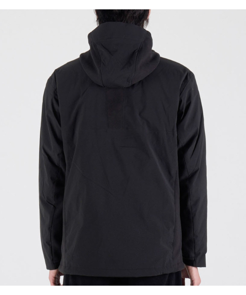 BUTTON SEOUL（ボタンソウル）の「[ダックダウン90/10] フリースミックスナイロンダックダウンハイキングジャケット (ブラック)（ダウンジャケット/コート・メンズ・その他・MEDIUM/X-LARGE/LARGE）」の5枚目の写真