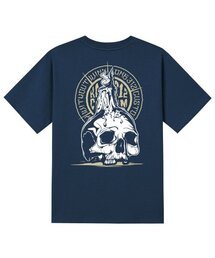KTN0054 シール 半袖Tシャツ - ネイビー
