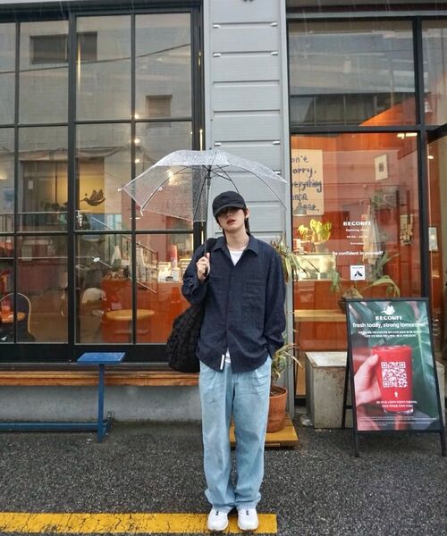 COVERNAT(カバーナット)の「セミワイド軽量デニムイージーパンツライトブルー(デニムパンツ・レディース・その他・SMALL/MEDIUM/LARGE/X-LARGE)」の8枚目の写真
