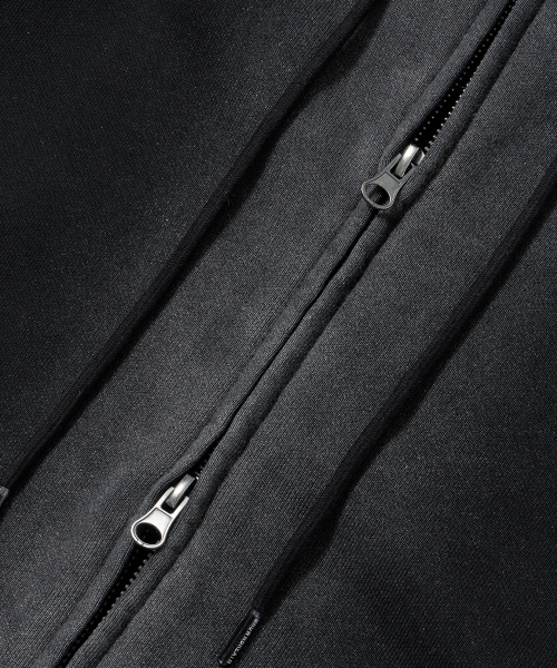 BROWNBREATH（ブラウンブレス）の「BROKEN TAG DIRTY HOOD ZIP UP - BLACK（パーカー・レディース・その他・X-LARGE/LARGE/MEDIUM/SMALL）」の7枚目の写真