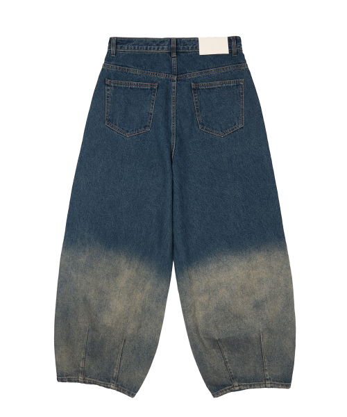 DECET（デケト）の「Balloon Wide Jeans DCPT055BlueA（デニムパンツ・レディース・その他・26/28/30/32/34）」の7枚目の写真