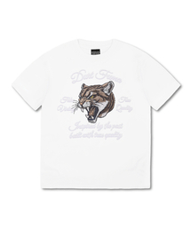 DURT（ ）の「SOUVENIR PUMA HALF SLEEVE TEE (WHITE)（Tシャツ/カットソー）」