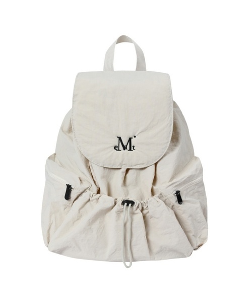 MUCENT（ムセント）の「ティンズバックパック 男女共用 (3カラー)（バックパック/リュック・レディース・ブラック/アイボリー/グレー・FREE）」の2枚目の写真