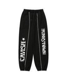 Cavish（カビシ）の「CFT STITCH POINT SWEATPANTS BLACK(CV2DSUPA03A)（スウェットパンツ）」